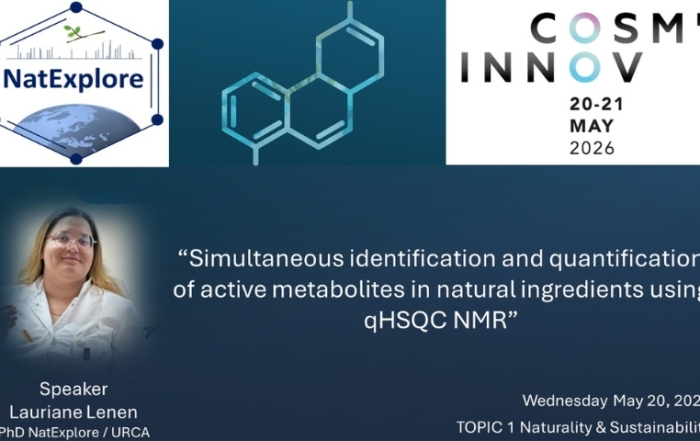 cosm'innov 2026 natexplore qHSQC NMR