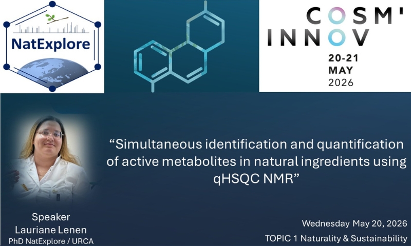 cosm'innov 2026 natexplore qHSQC NMR